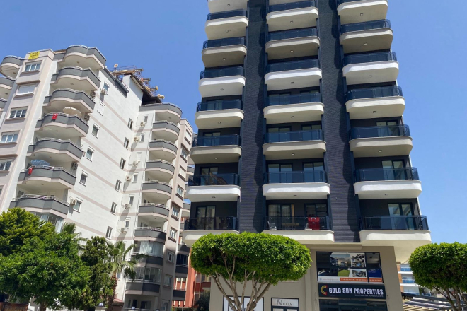 Spacious 2+1 Apartment with Stunning Sea View in the Heart of Mahmutlar!