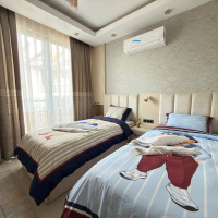 Spacious 2+1 Apartment with Stunning Sea View in the Heart of Mahmutlar!