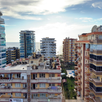 Spacious 2+1 Apartment with Stunning Sea View in the Heart of Mahmutlar!