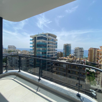 Spacious 2+1 Apartment with Stunning Sea View in the Heart of Mahmutlar!