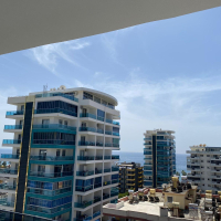 Spacious 2+1 Apartment with Stunning Sea View in the Heart of Mahmutlar!
