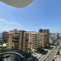 Spacious 2+1 Apartment with Stunning Sea View in the Heart of Mahmutlar!