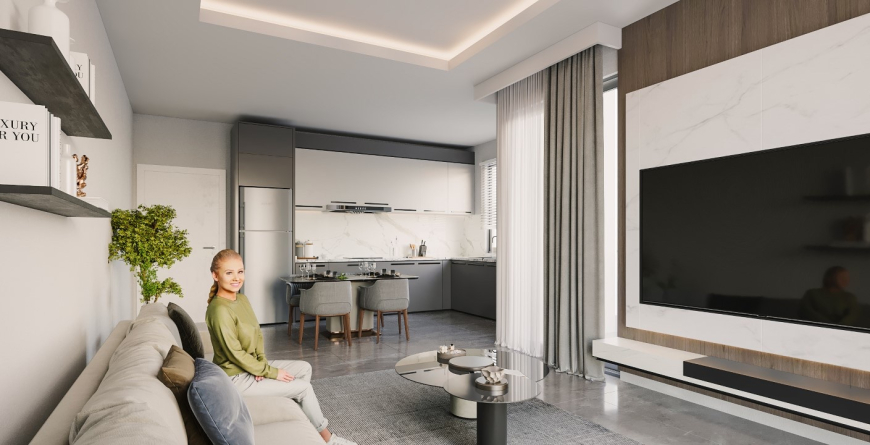 Your Perfect Home by the Mediterranean — Apartments in a New Residential Complex in the Heart of Mahmutlar