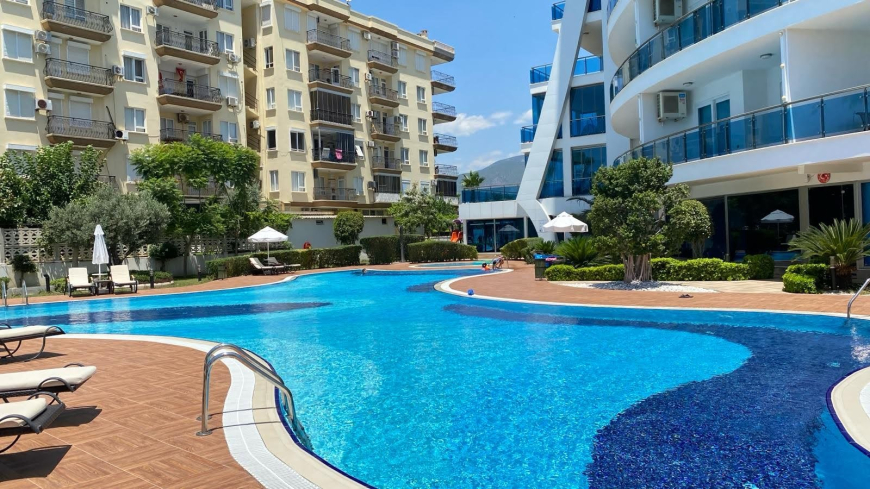 Sea View Apartments in Mahmutlar: First Line to the Beach, Luxury Facilities, Stunning Mediterranean Views