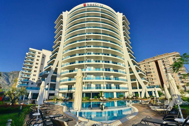Sea View Apartments in Mahmutlar: First Line to the Beach, Luxury Facilities, Stunning Mediterranean Views
