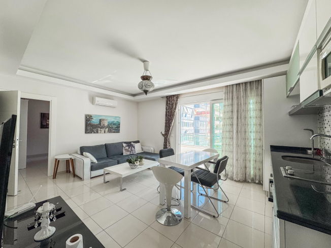 Cozy 3+1 Furnished Duplex in Oba – Ready to Move In, Residence Permit Eligible!