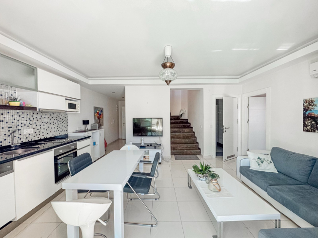 Cozy 3+1 Furnished Duplex in Oba – Ready to Move In, Residence Permit Eligible!