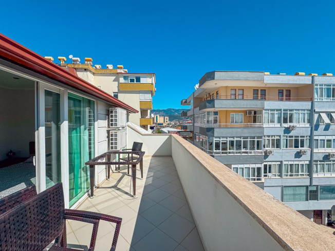 Cozy 3+1 Furnished Duplex in Oba – Ready to Move In, Residence Permit Eligible!