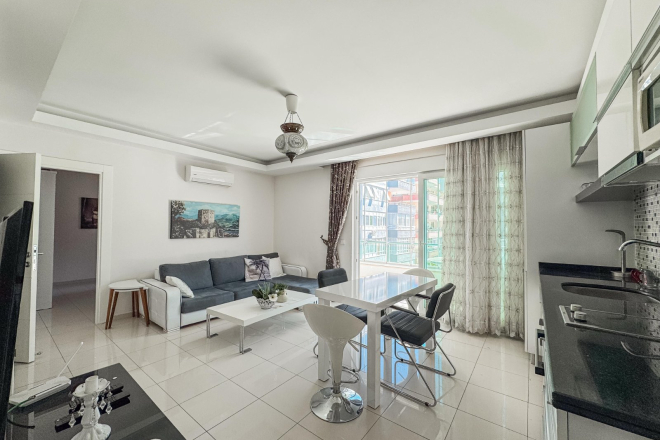 Cozy 3+1 Furnished Duplex in Oba – Ready to Move In, Residence Permit Eligible!