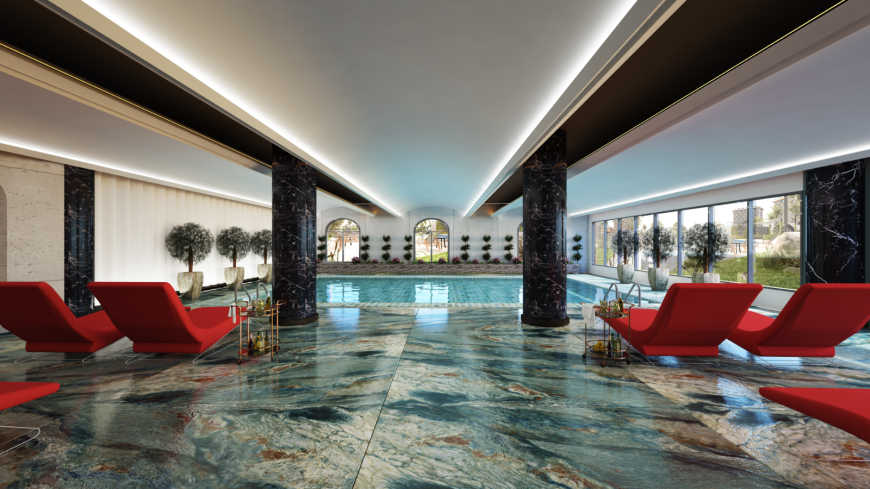 New 2+1 Apartment in KONAK GREEN LIFE | 800 m to the Beach | Full Resort Facilities!