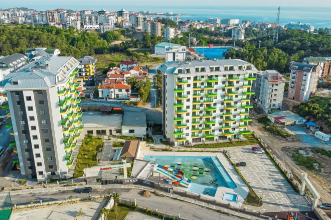 New 2+1 Apartment in KONAK GREEN LIFE | 800 m to the Beach | Full Resort Facilities!