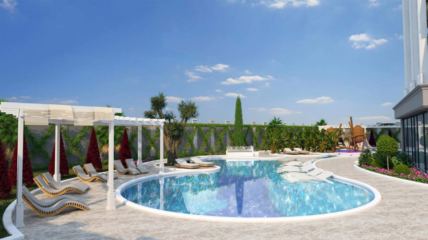 New 4+1 Penthouse with Sea & Mountain Views — Citizenship Eligible, Just 250 m from the Beach!