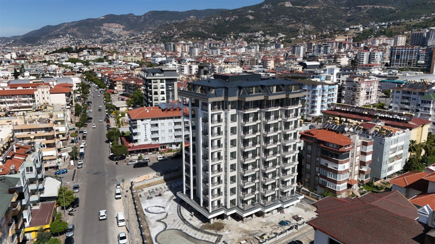 New 4+1 Penthouse with Sea & Mountain Views — Citizenship Eligible, Just 250 m from the Beach!
