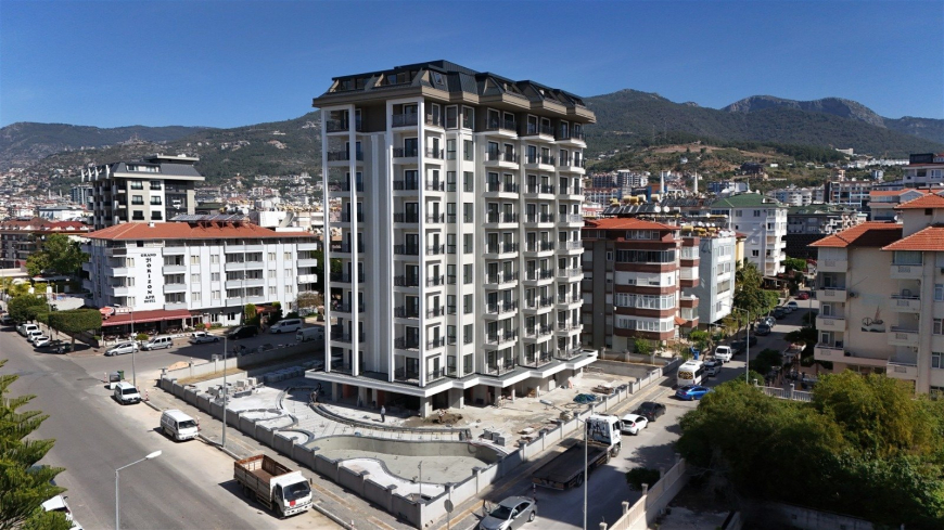 New 4+1 Penthouse with Sea & Mountain Views — Citizenship Eligible, Just 250 m from the Beach!