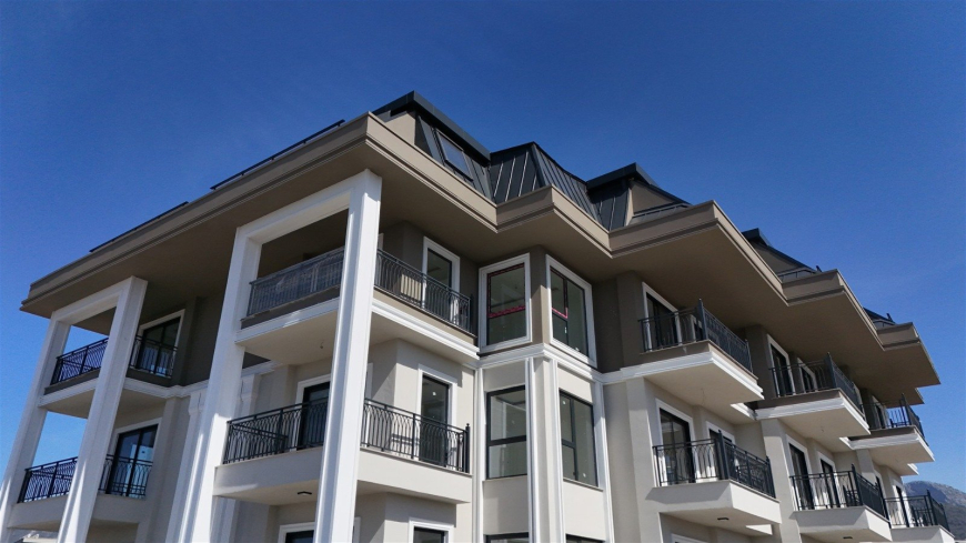New 4+1 Penthouse with Sea & Mountain Views — Citizenship Eligible, Just 250 m from the Beach!