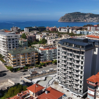 New 4+1 Penthouse with Sea & Mountain Views — Citizenship Eligible, Just 250 m from the Beach!