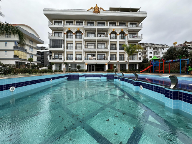 Spacious 4+1 duplex apartment in a luxury complex, ready to move in, unfurnished, for just €210,000!