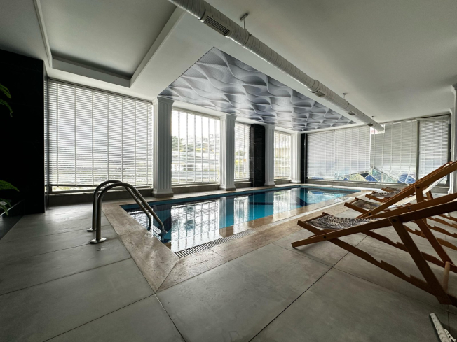 Spacious 4+1 duplex apartment in a luxury complex, ready to move in, unfurnished, for just €210,000!