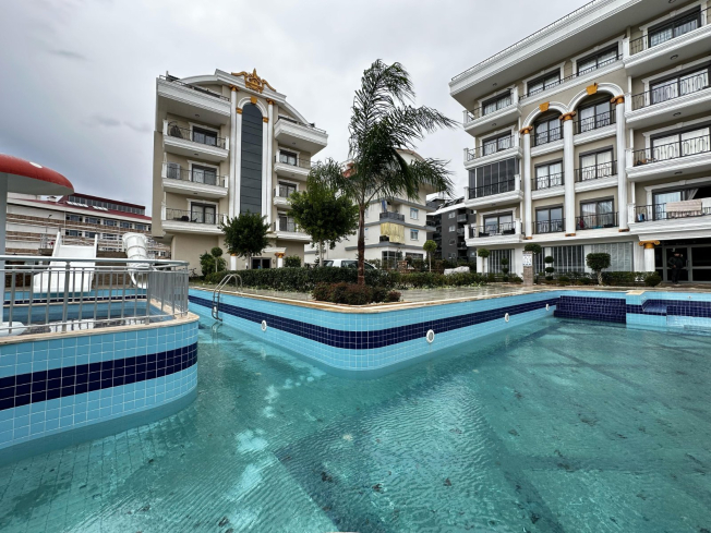 Spacious 4+1 duplex apartment in a luxury complex, ready to move in, unfurnished, for just €210,000!
