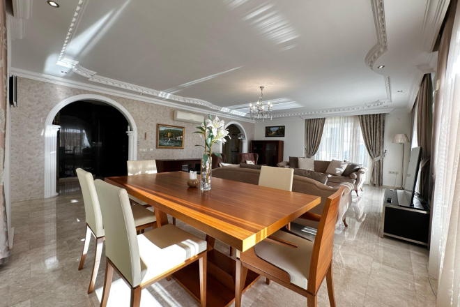 Spacious 4+1 duplex apartment in a luxury complex, ready to move in, unfurnished, for just €210,000!