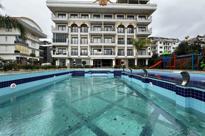 Spacious 4+1 duplex apartment in a luxury complex, ready to move in, unfurnished, for just €210,000!