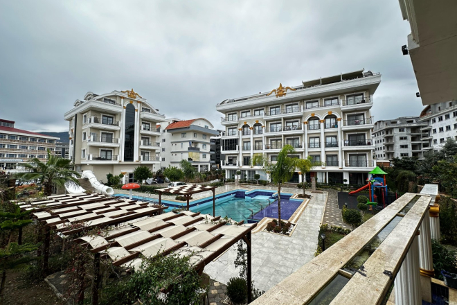 Spacious 4+1 duplex apartment in a luxury complex, ready to move in, unfurnished, for just €210,000!