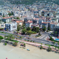 Spacious 4+1 penthouse in a brand-new building  just 50 meters from the sandy beach in the prestigious Oba area