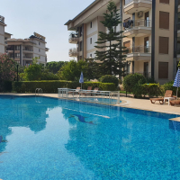 Spacious 300 m² Furnished Apartment with Pool & Garden in the Heart of Oba