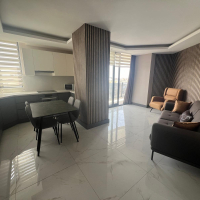 Stylish 1+1 Apartment with Castle and City View in the Heart of Alanya