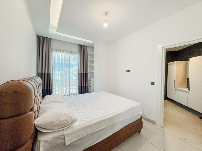 Spacious 2+1 Apartment Close to the Sea in Kargicak — Fully Furnished with Sea View!