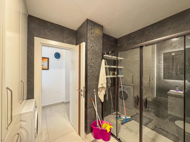 Spacious 2+1 Apartment Close to the Sea in Kargicak — Fully Furnished with Sea View!