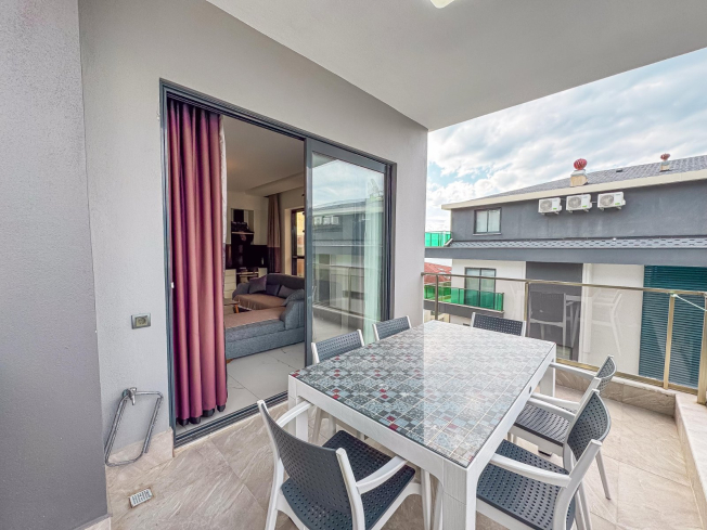 Spacious 2+1 Apartment Close to the Sea in Kargicak — Fully Furnished with Sea View!