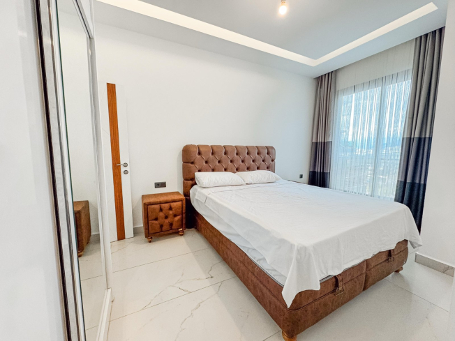 Spacious 2+1 Apartment Close to the Sea in Kargicak — Fully Furnished with Sea View!