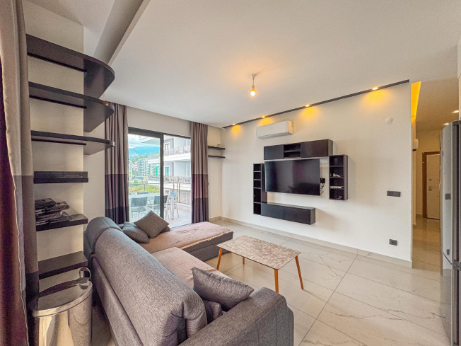 Spacious 2+1 Apartment Close to the Sea in Kargicak — Fully Furnished with Sea View!