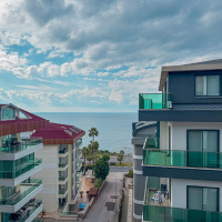 Spacious 2+1 Apartment Close to the Sea in Kargicak — Fully Furnished with Sea View!