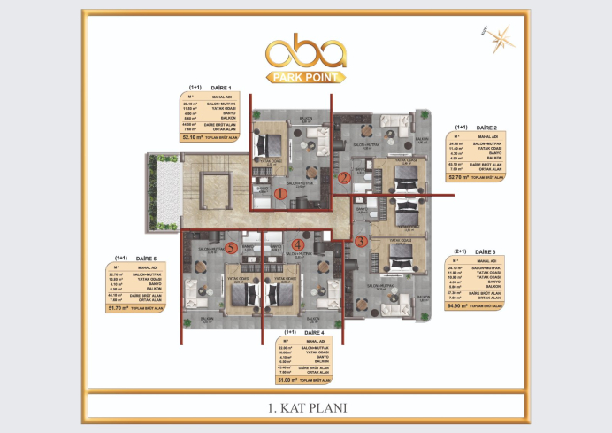 Buy an Apartment in Oba — Modern Residential Complex with 0% Installment Plan for 3 Years!