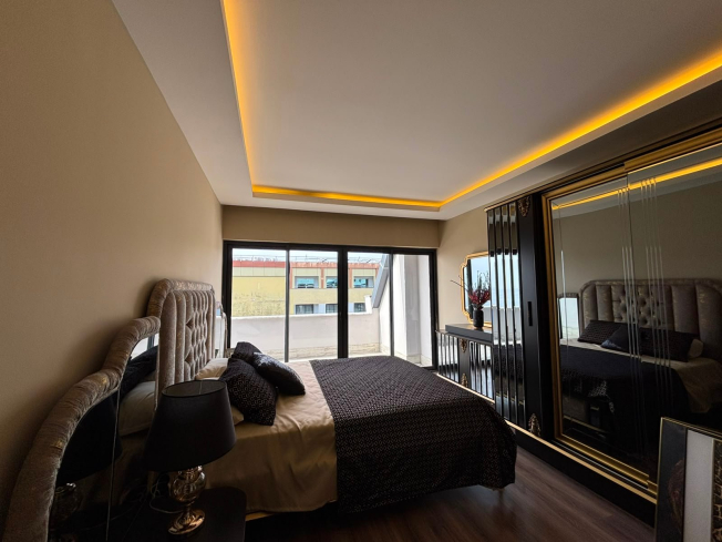Luxury 3+1 Penthouse in Kargicak — 100 m to the sea, eligible for citizenship
