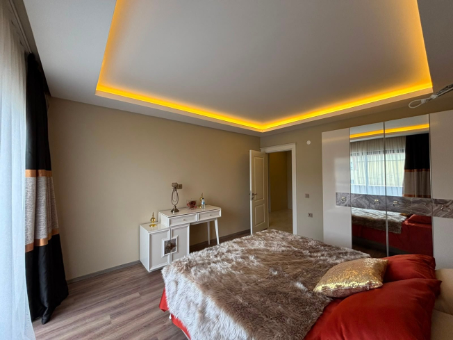 Luxury 3+1 Penthouse in Kargicak — 100 m to the sea, eligible for citizenship