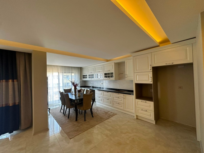 Luxury 3+1 Penthouse in Kargicak — 100 m to the sea, eligible for citizenship