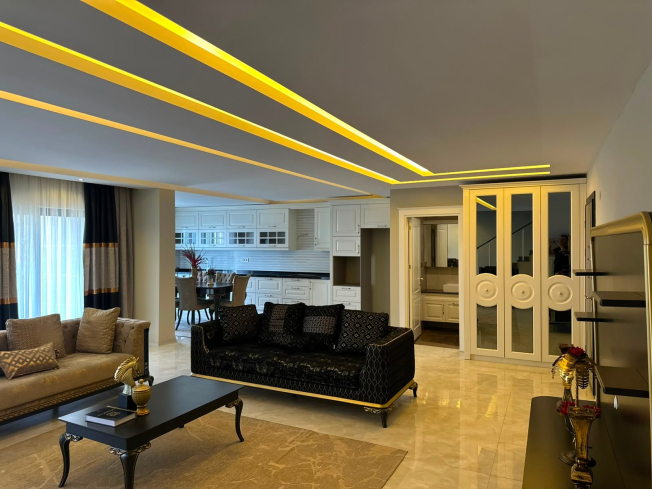 Luxury 3+1 Penthouse in Kargicak — 100 m to the sea, eligible for citizenship