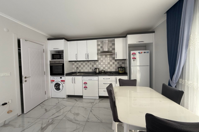 Cozy 1+1 Apartment in Mahmutlar — 300 m from the Sea, Fully Furnished