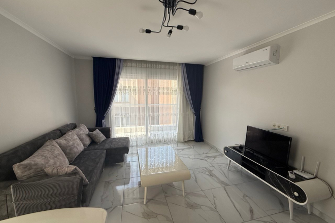 Cozy 1+1 Apartment in Mahmutlar — 300 m from the Sea, Fully Furnished