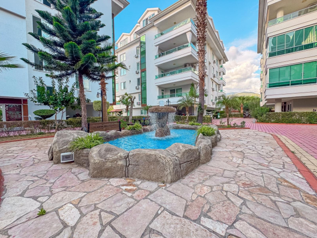 Luxury 4+1 Garden Duplex in Kestel