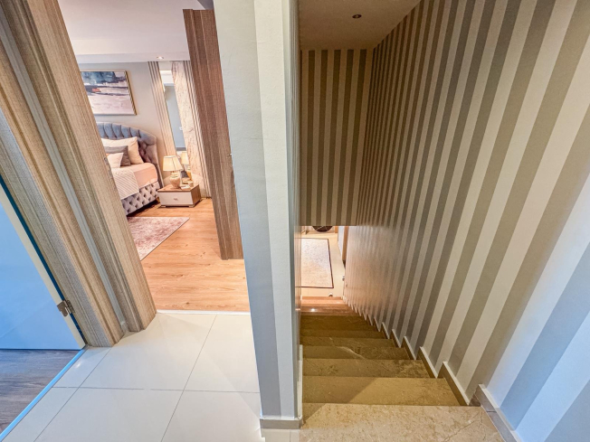 Luxury 4+1 Garden Duplex in Kestel