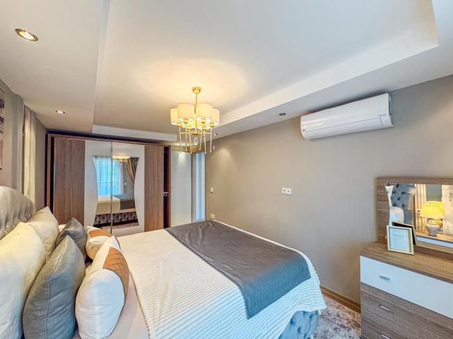 Luxury 4+1 Garden Duplex in Kestel
