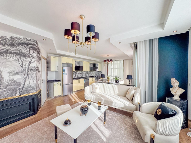 Luxury 4+1 Garden Duplex in Kestel