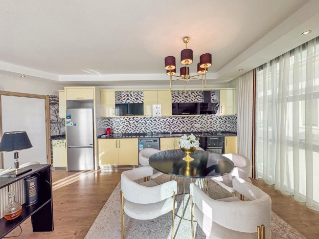 Luxury 4+1 Garden Duplex in Kestel