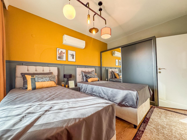 Luxury 4+1 Garden Duplex in Kestel