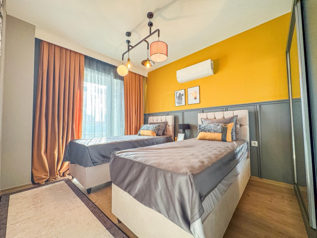 Luxury 4+1 Garden Duplex in Kestel