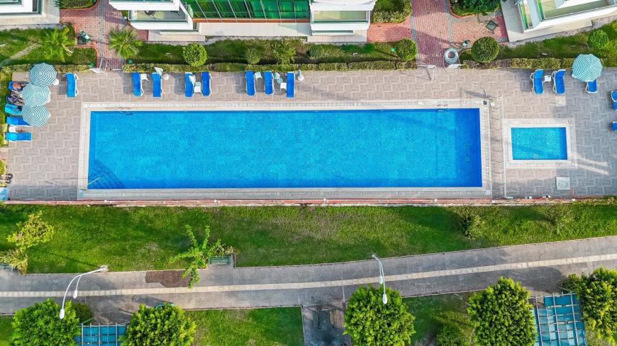 Luxury 4+1 Garden Duplex in Kestel